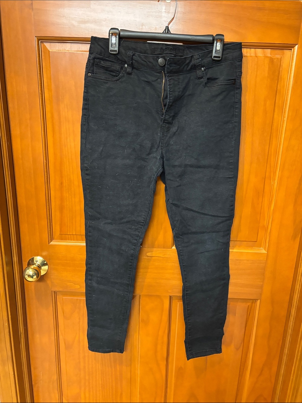 Massini Women’s Black Skinny Jeans - Stretch Slim Fit